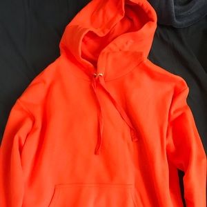 Orange h&m hoodie
